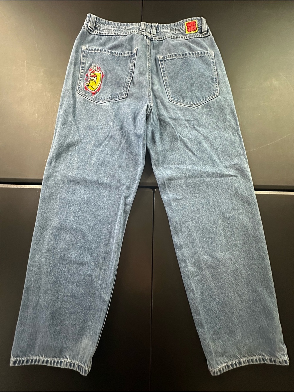 Empyre Baggy Classic Blue Men’s Jeans - Picture 6 of 7